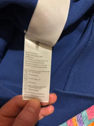 Maglione Polo Sport Blu