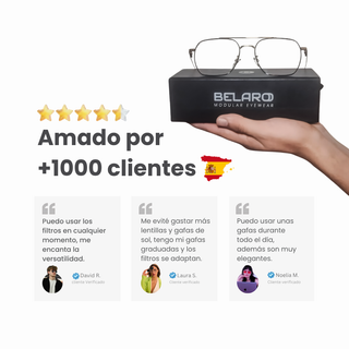 Gafas Clip-On 5 en 1 UV400 Modulares