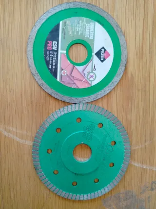 Discos de corte para azulejos y baldosas