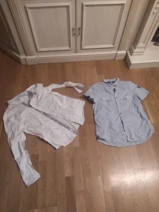 Camisa azul S como nueva