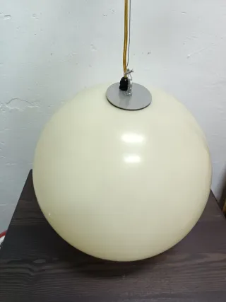 Lampada a sospensione vintage in stile palla