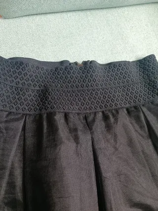 Falda tul bordada abalorios Talla M