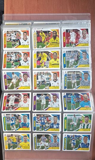 Lote 524 Cromos “SIN REPETIR” LIGA ESTE 17-18