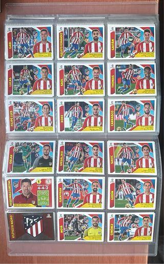 Lote 524 Cromos “SIN REPETIR” LIGA ESTE 17-18