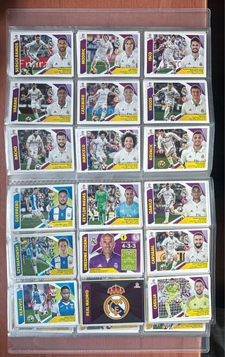 Lote 524 Cromos “SIN REPETIR” LIGA ESTE 17-18