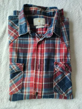 Camisa de cuadros Zara