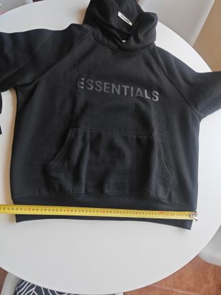 Sudadera Essentials Negra