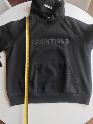 Sudadera Essentials Negra