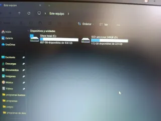 Portátil Lenovo Negro/Gris