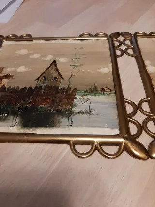 Cornici ottone per ante armadio