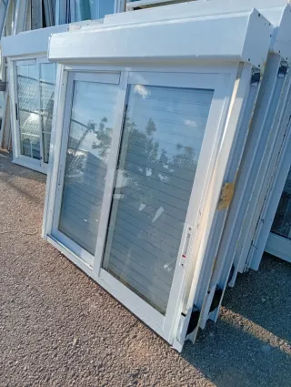 Ventana aluminio corredera 150x126