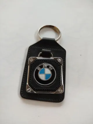 Llavero BMW Cuero Negro