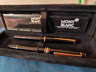 Astuccio 2 penne Montblanc 1989 nuovo
