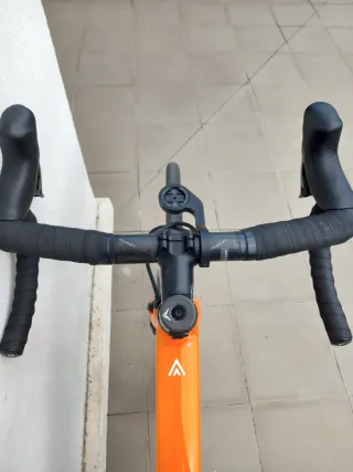 Bicicleta Felt FR Rally Carbono Naranja