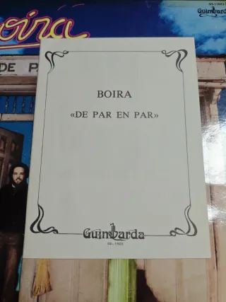 Vinilo Boira - De Par en Par