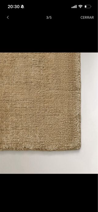 Alfombra Zara Home Lana Beige