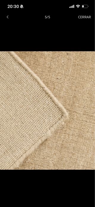 Alfombra Zara Home Lana Beige