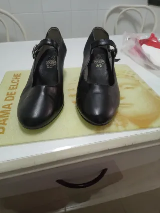 Zapatos Flamenca Negros Talla 38