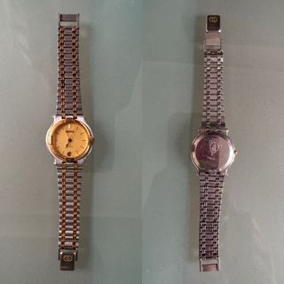 Reloj Gucci 9000M Vintage Oro/Plata Mujer