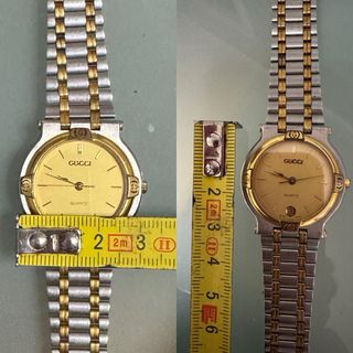 Reloj Gucci 9000M Vintage Oro/Plata Mujer