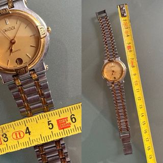 Reloj Gucci 9000M Vintage Oro/Plata Mujer