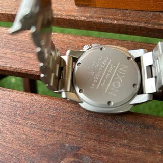 Reloj Nixon The Ranger 45 Negro/Plata