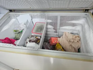 Arcón congelador blanco