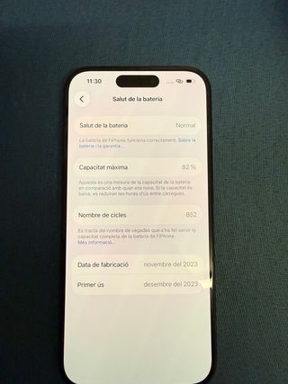 iPhone 15 Pro 256GB Negro