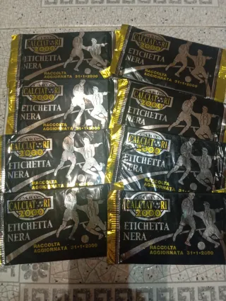 Lote sobres Calciatori 2000 sin abrir