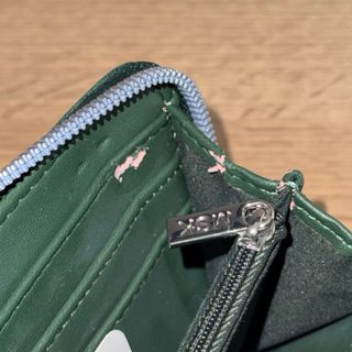 Cartera Larga Misako Verde Cocodrilo