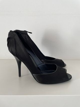 Zapatos Sergio Rossi Negros Tacon