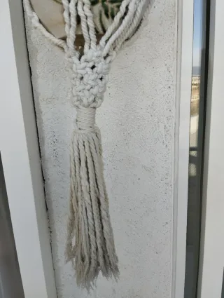 Macetero colgante algodón