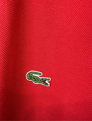 Polo Lacoste Rojo