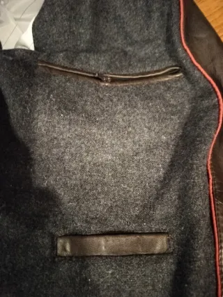 Chaqueta de cuero Morgado Marrón