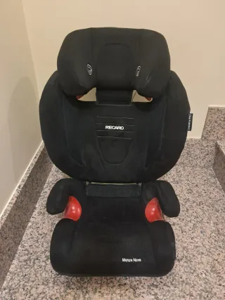 Silla Coche grupos 1-2-3 Recaro Monza Nova Negra