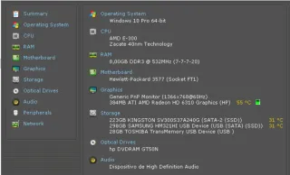 Compaq Presario CQ57 8GB RAM 240GB SSD
