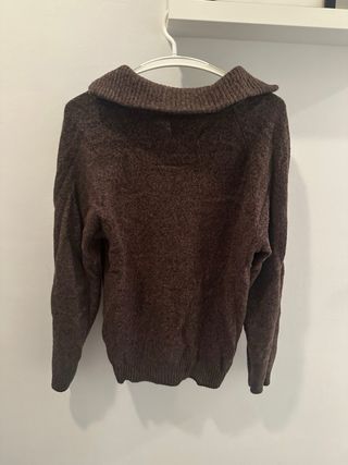 Jersey marrón hombre