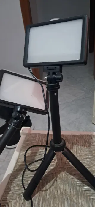 Focos LED para streaming y fotos