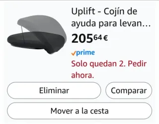 Cojín Hidráulico Carex Negro