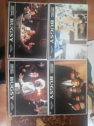 Carteles y fotocromos de películas.