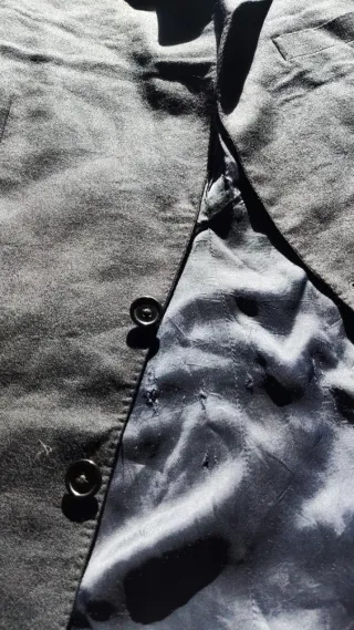 Americana Burberry Vintage Azul Marino