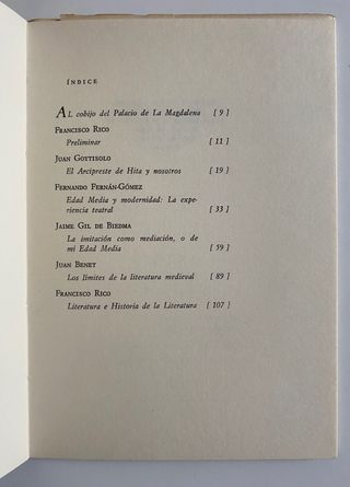 Edad media y literatura contemporánea