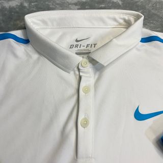 Polo Nike Blanco Talla M