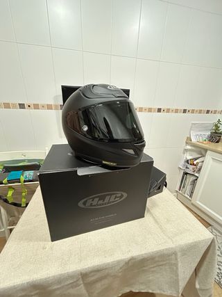 Casco HJC RPHA 12 Negro Mate Talla M