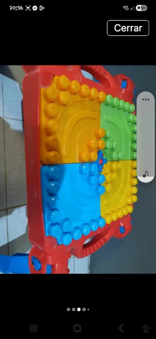 Mesa de construcción para niños