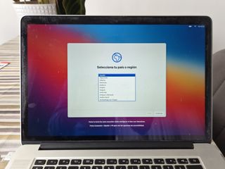 MacBook Pro Retina 15 2014 Plata
