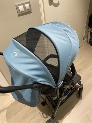 Carrito Bebé Baby Monsters Azul/Negro
