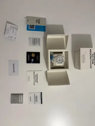 OMEGA x Swatch MoonSwatch Bianco
