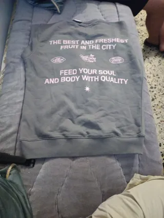 Sudadera Lefties Gris Talla S