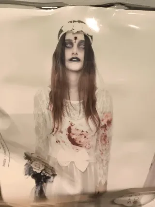Disfraz Novia Muerta Talla XL